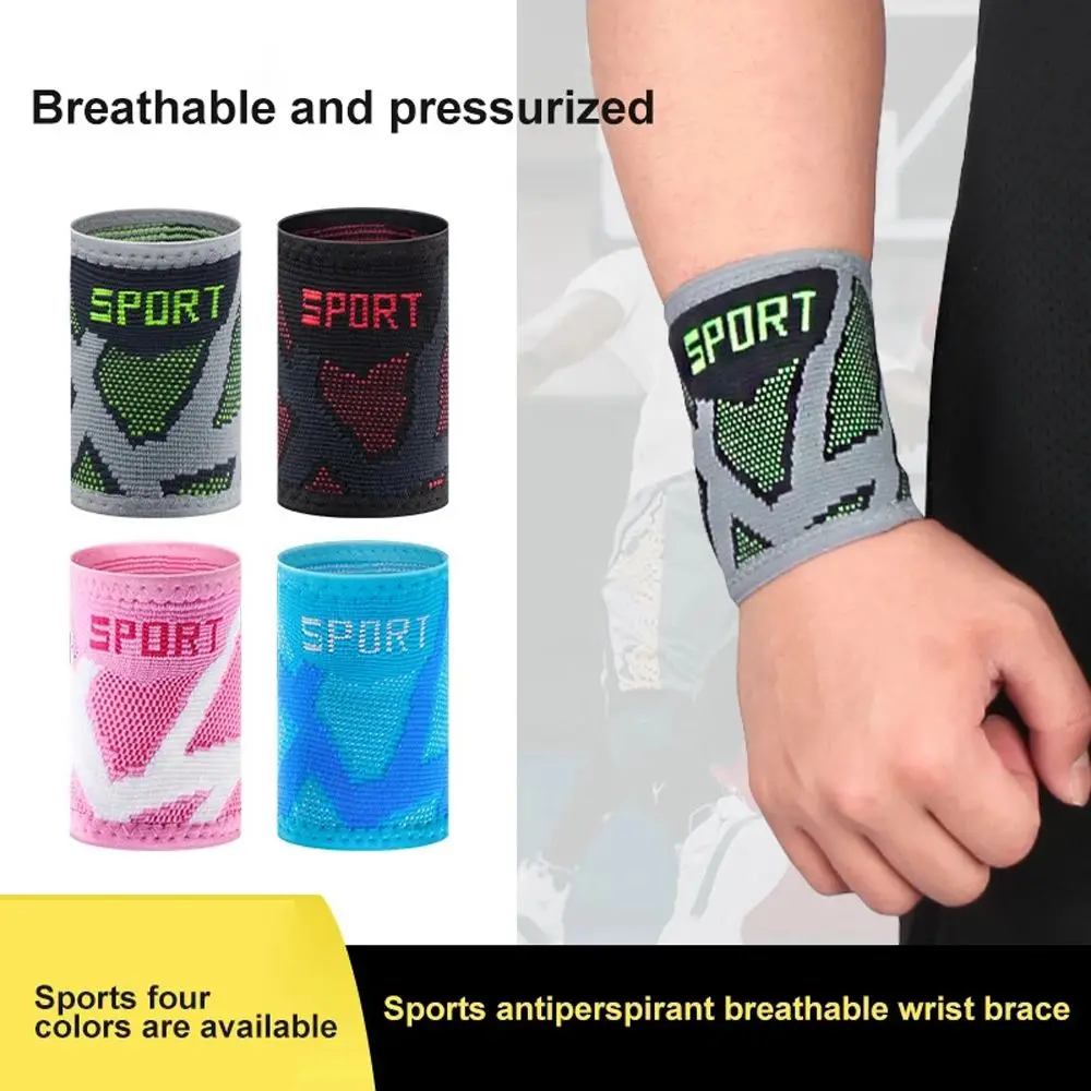 

Cooling Sports Safety Wrist Brace Wraps Protective Sports Gear Hand Sweat Band Wrist Support Protect Sweatband Sport Wristband