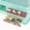 Claw Machine with 6 Dolls Girl Grab Doll Clip Dollhouse Gifts Mini Arcade 6