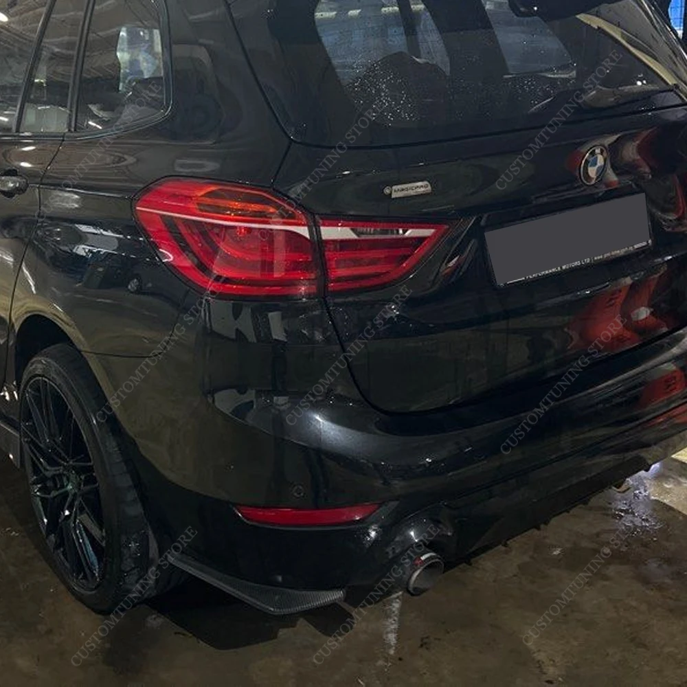 2 Diffusori Per Paraurti Posteriore Auto In ABS, Kit Universale Effetto Carbonio, Protezione Antigraffio, Decorazione Estetica Sportiva