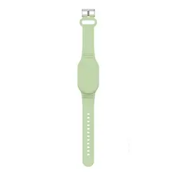 Silicone Strap Bracelet Protective Cover (Green)