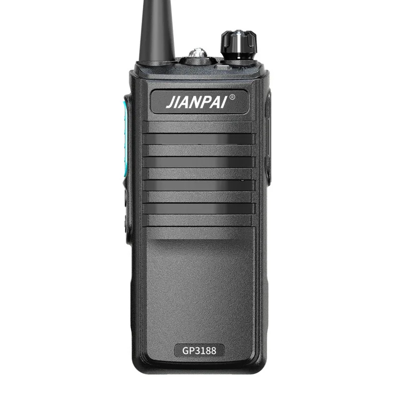Jianpai GP3188 walkie-talkie 50 kilometers away from outdoor high-power civilian hotel handheld construction site LED lights