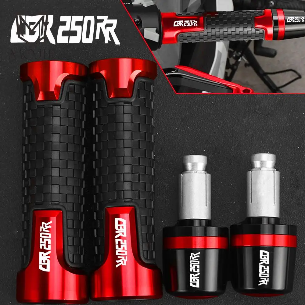 

Motorcycle accessories Handlebar Grips Bar End Plug Caps FOR HONDA CBR250RR CBR 250 RR 2011 2012 2013 2014 2015 2016 2017 2018