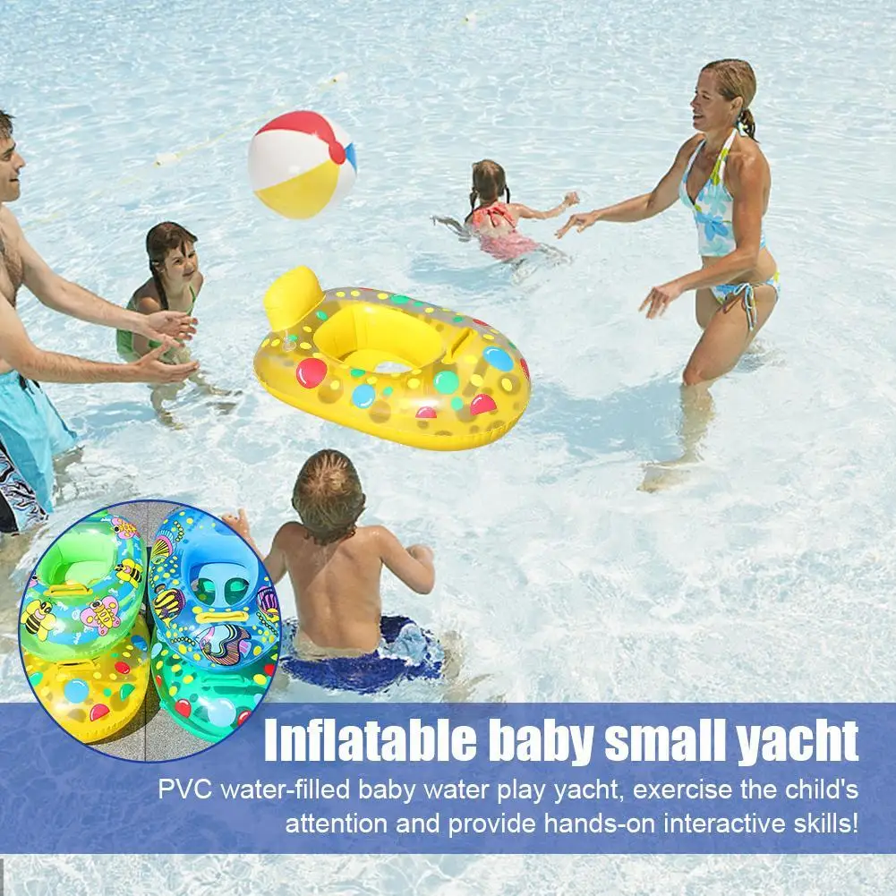 Reusable Inflatable Pool Floats Toys Foldable Swimming Accessories for Children Birthday Holiday Party Gifts