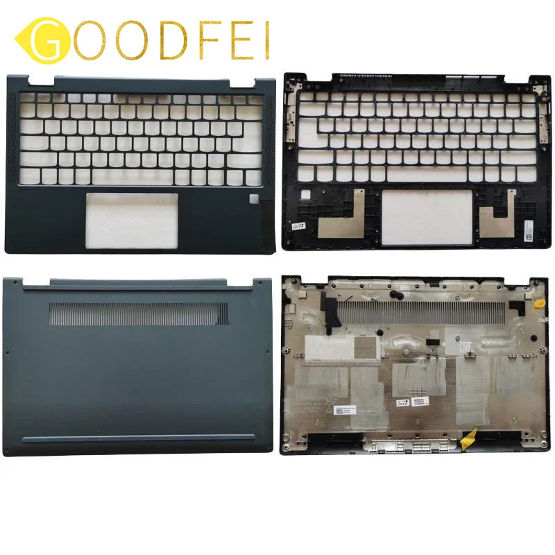 

Новая оригинальная синяя Подставка для рук для Lenovo YOGA 6-13ALC6, верхняя клавиатура, нижняя крышка ноутбука, аксессуары AP36T000600