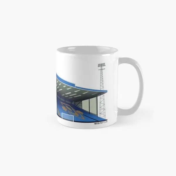 

The Fratton End Fratton Park Classic Mug Picture Gifts Photo Design Image Printed Simple Tea Cup Handle Round Coffee Drinkware