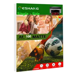 A4 Premium Matte Inkjet Paper - Ideal for Documents, Menus, Certificates, Photos & Special Occasions (A4 108G)