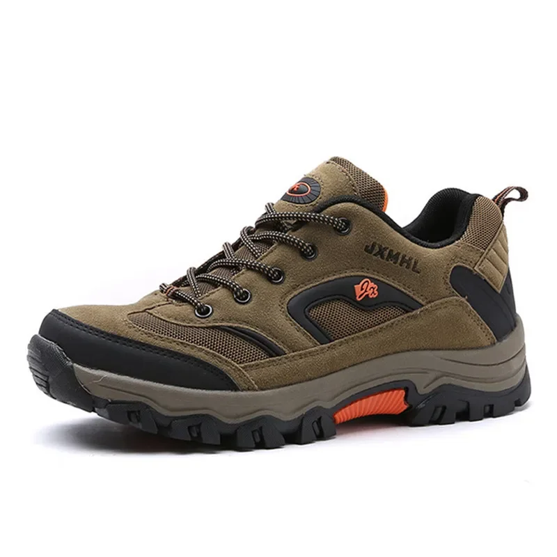 Big Size 39-47 Fashion Men Shoes Comfortable Waterproof Outdoor Casual Shoes Lace-Up Spring Autumn Rubber Sneakers