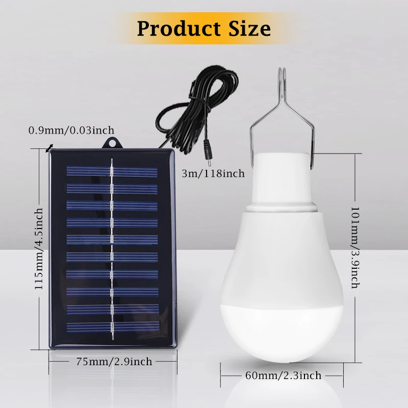 Lampada Campeggio LED Solare Ricaricabile Via USB Con Telecomando Modalità Illuminazione Della Tenda Lampada Campeggio Impermeabile Con Escursionismo | Leroy Merlin - Foto 9