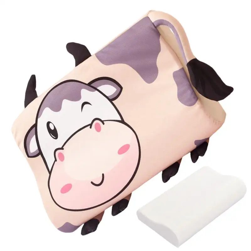 Ergonomic Bed Pillow Rebound Orthopedic Pillow Support NeckRelief Cervical Pillow Kids Travel Pillows Skin-Friendly 3