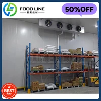 Stockage des aliments, salle froide, promenade dans le congélateur, stockage au froid, réfrigération, promenade dans les supports plus frais 5