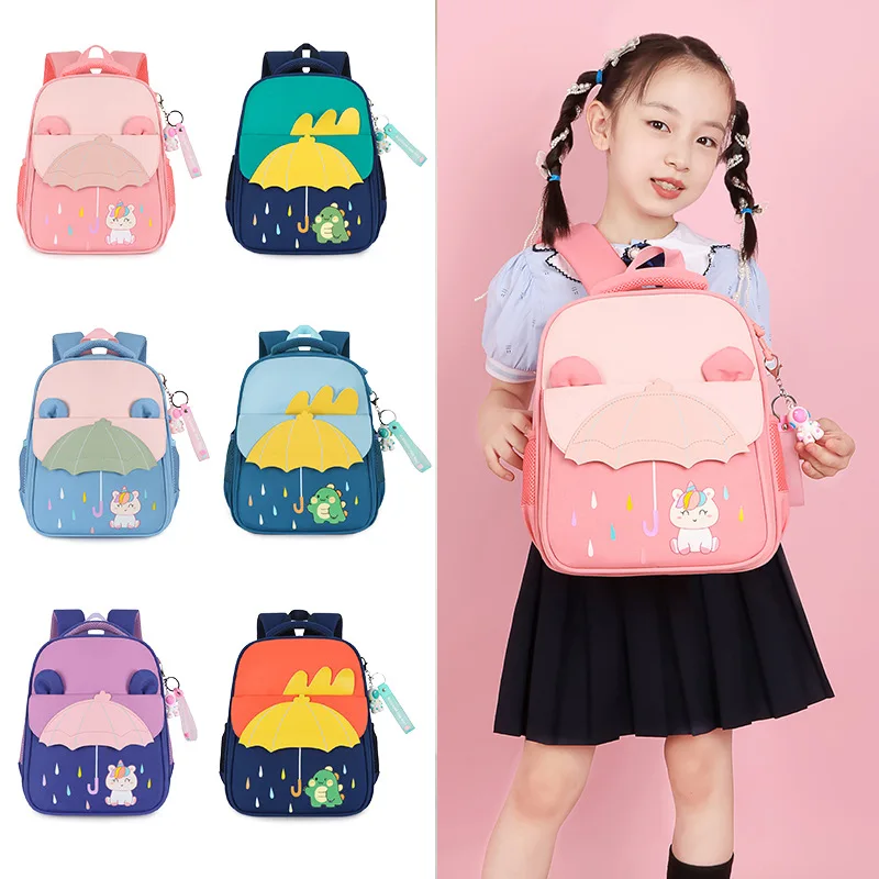 

Children's Backpack for Girls Primary Students Cartoon School Bags Kids Satchels Kindergarten Bookbag Mochila Infantil Escolar