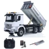 1/14 NEW RC Dumper Truck Toy 3348 RC Truck 6x6 Hydraulic Remote Control Tipper Light Sound Servo 2Speed Battery RC Toys Model 1
