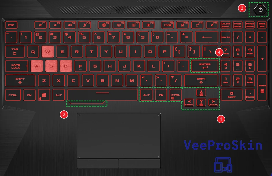 Russian laptop Keyboard Cover for ASUS TUF Gaming A15 TUF506 IV IU FA506 FA506IH FA506II TUF Gaming A17 TUF706 TUF706IU TUF706IH
