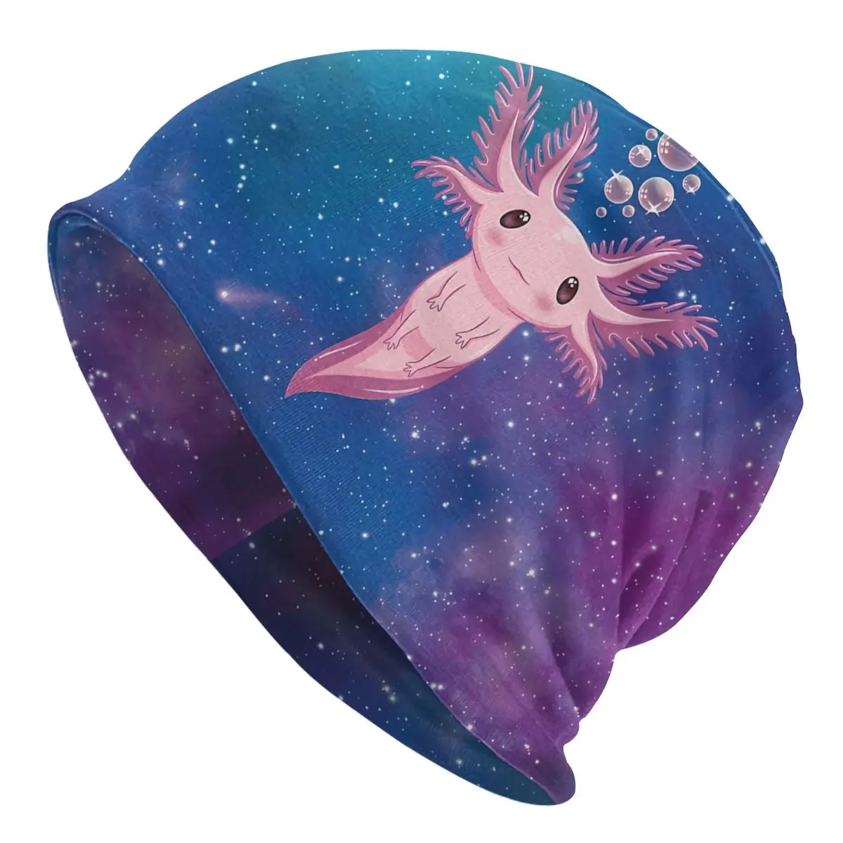 Astrolotl Axolotl Autunno Femminile Berretti Sottili Doppio Usato Cappelli Casual Cofano