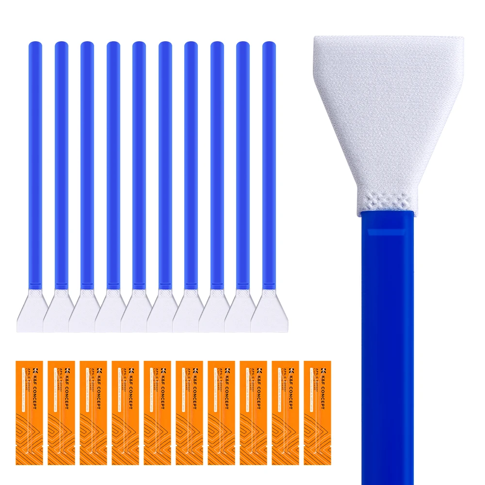 K&F Concept 20pcs Sensor Cleaning Swab Kit for DSLR and SLR Digital Cameras - 16mm APS-C and Full Frame CCD/CMOS Cleaning Description Image.This Product Can Be Found With The Tag Names Apsc camera sensor cleaning swabs, Full frame sensor cleaning kits, Sensor cleaning swab full frame