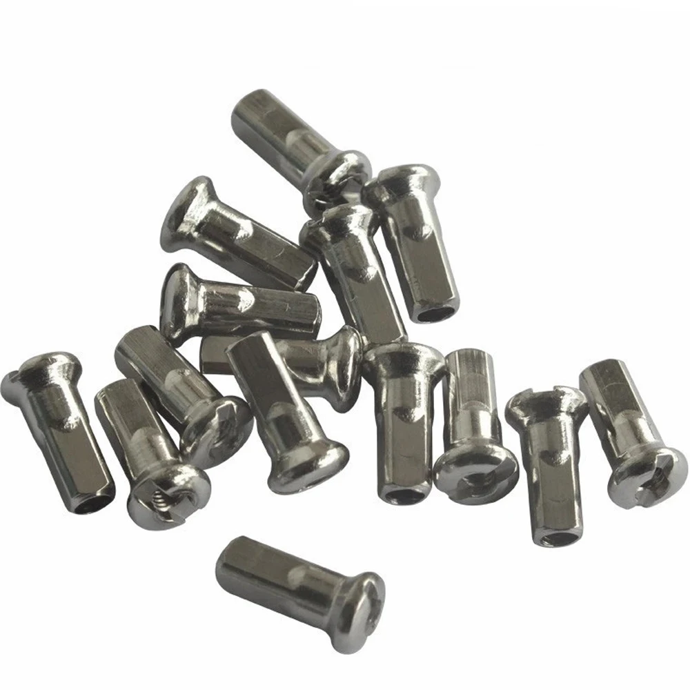 10x 14G / 2 mm Bicycle Bike Spoke Nipples MTB Mountain Cycling Bicycle Bike Spoke Screw Bolt Nuts Nipples Part Accessories bike accessories,bicycle spokes,bike spokes nipples