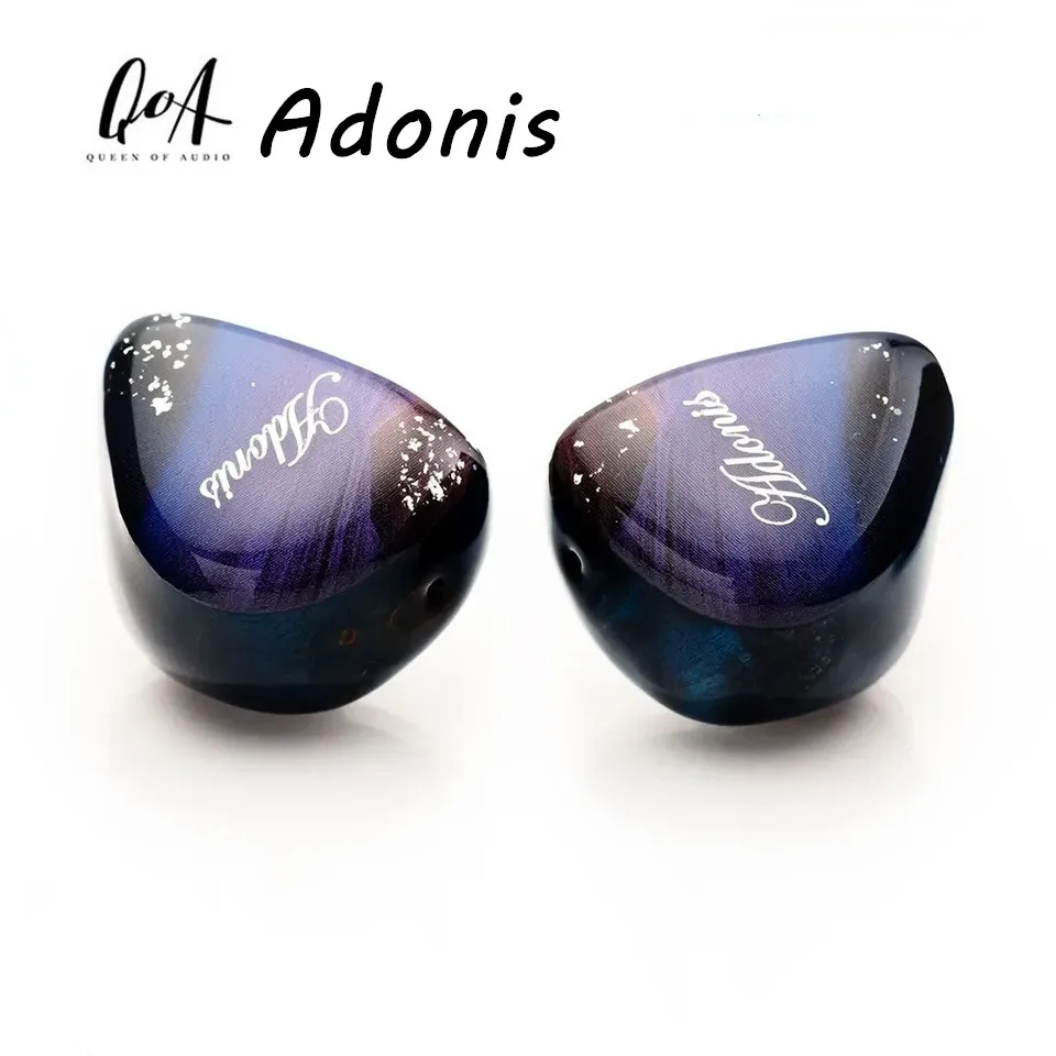 

Гибридные наушники-вкладыши QOA Adonis 2BA + 1DD, Hi-Fi DJ монитор, наушники-вкладыши, гарнитура с 2-контактным съемным кабелем