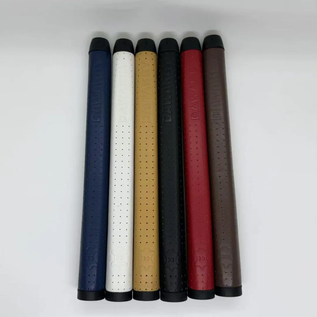 Handcrafted Genuine Leather Golf Putter Grip - Soft Comfort Material