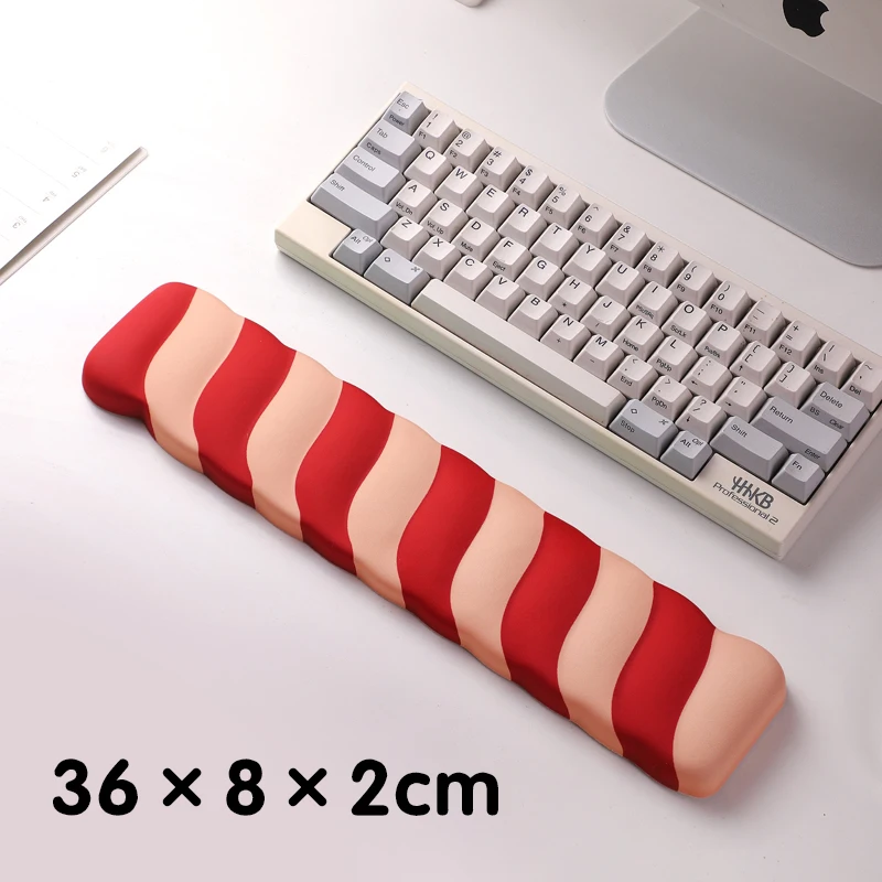Lollipop Silicone Wrist Mouse Pad Memory Foam Keyboard Hand Rest Office Mouse Pad Cute Girls