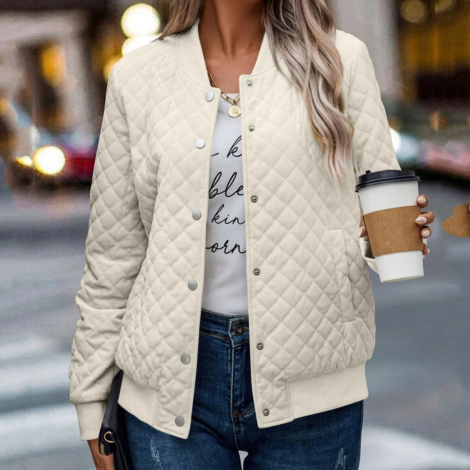 Chaqueta Ligera Mujer 2025 - Gabardina Delgada, Talla Grande, Estilo Casual Y Cálido Para Otoño/invierno