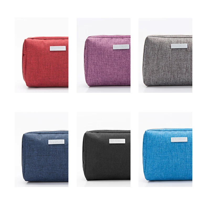 Ladies Cosmetic Bag Colourful Waterproof Travel Clutch Bag Cute With Zipper Cosmetic Bag Portable Handbag 6