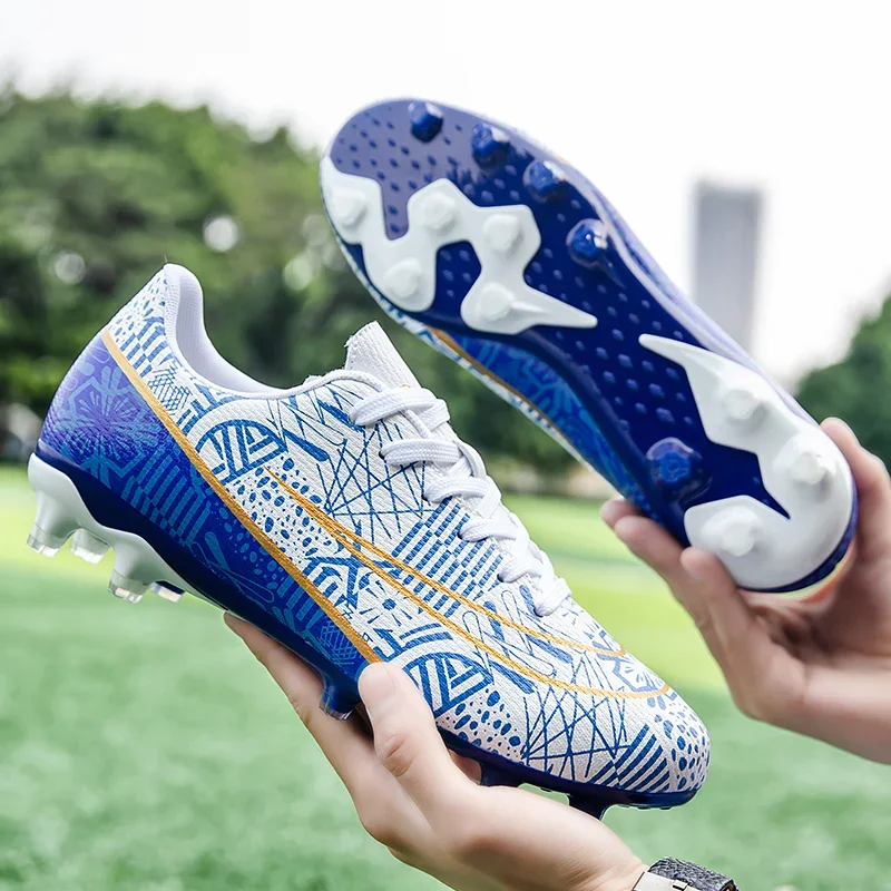 Social 남성용 축구 부츠, 실내 잔디 스포츠 풋살 축구화 클리트, 어린이 축구화, 어린이 운동화, 무료 배송 