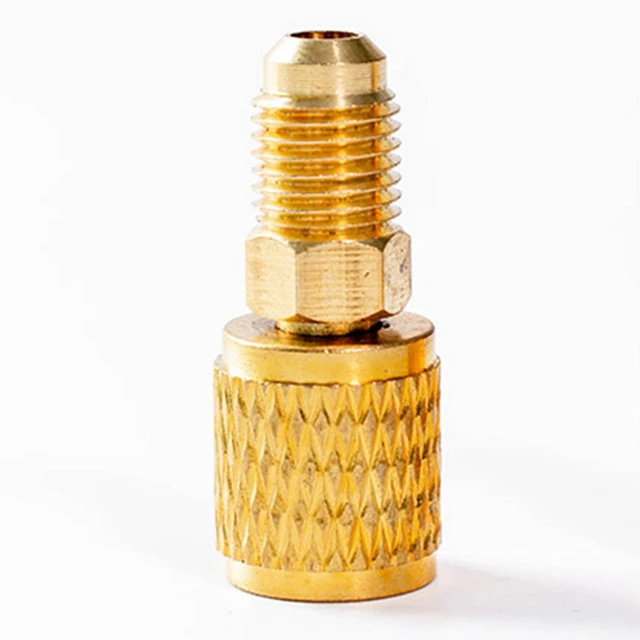 Adapter Kábel Tömlő Csatlakozó R22 R134A - R32 R410A Méret 1/4 Hüvelyk 5/16 Hüvelykes Légkondicionáló Fluorid Cső - Image 5