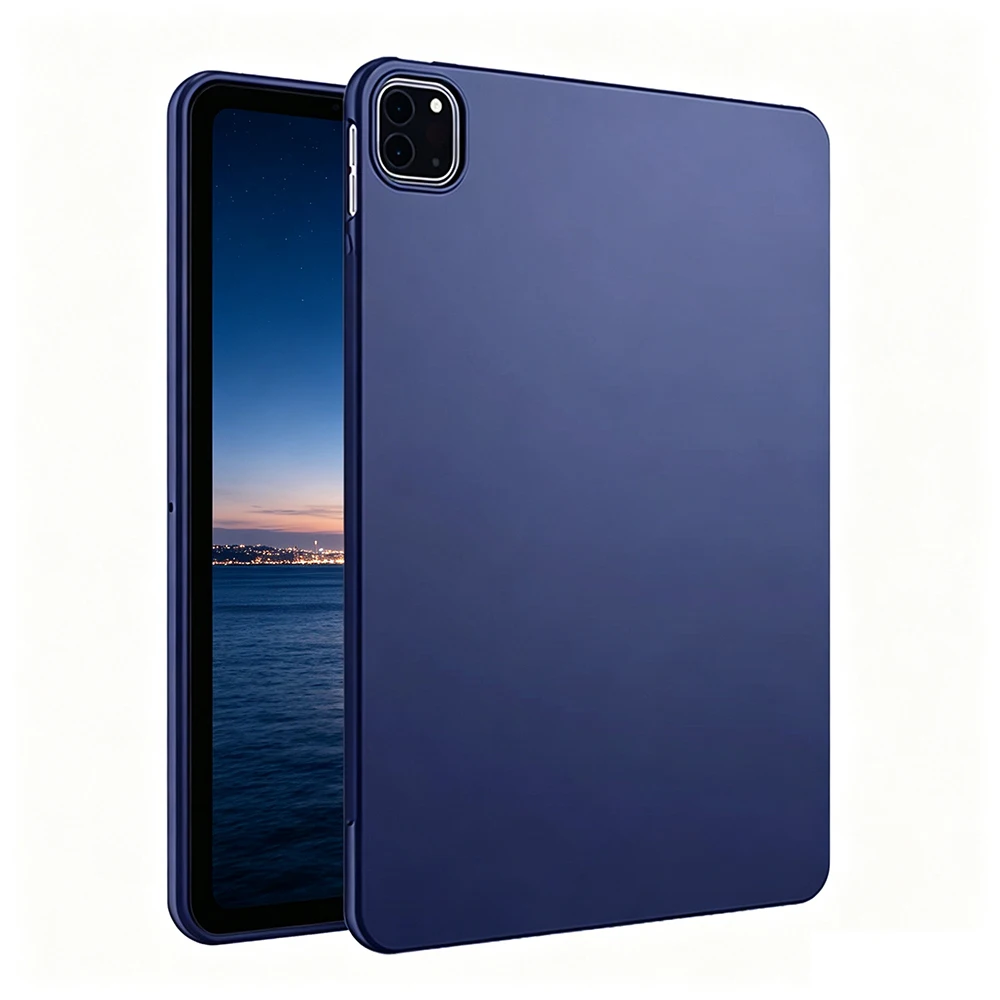Premium Silicone Back Shell Tablet Case, Soft Protective Cover for 11-Inch and 10.9-Inch Tablets