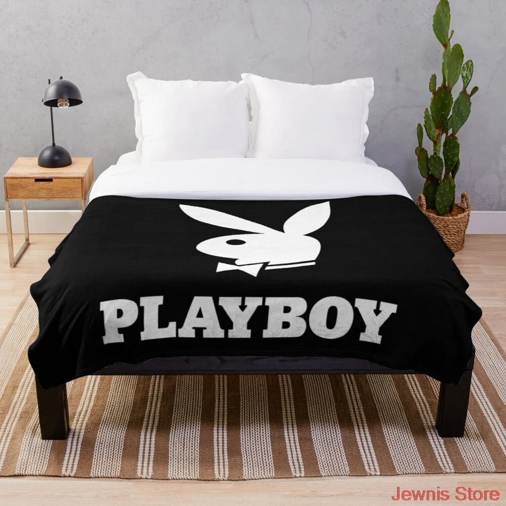 playboy bunny throw blanket