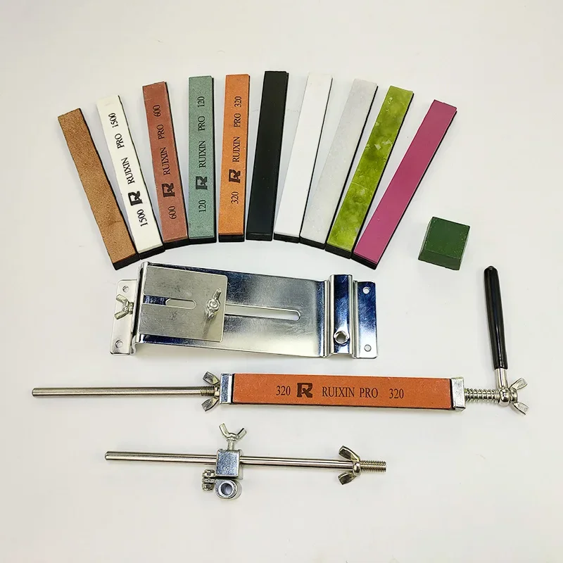 Cucina Professionale Da Cucina Per Affilare I Coltelli Sistema Di Affilatura Fisso Angolo Di Affilatura Pietra Ruixin Pro 3 Apex In Acciaio Inox