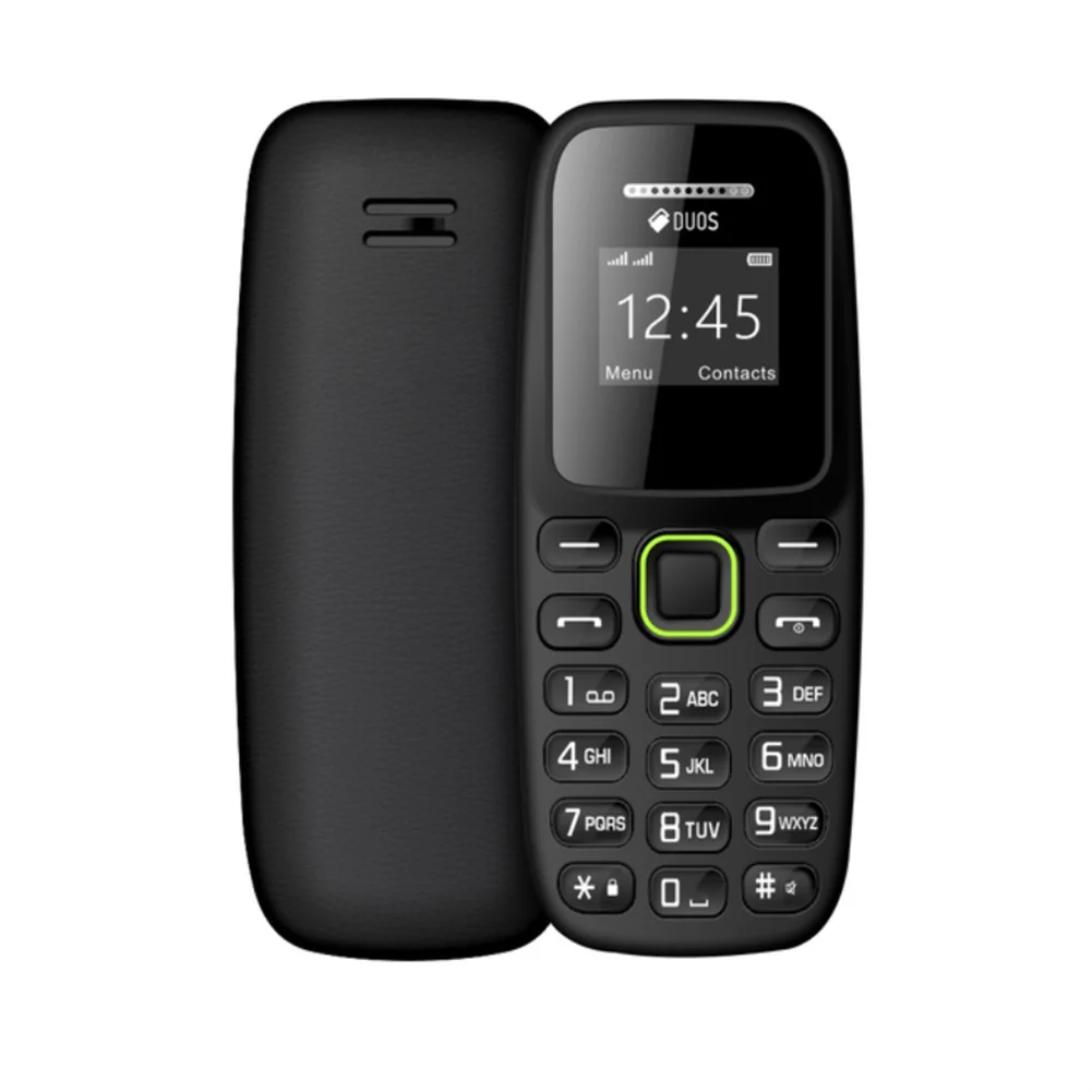 Mini Mobile Phone Dialer Dual SIM Cards Dual Standby Bluetooth Pocket Small Cellphone For Elders Business Driving