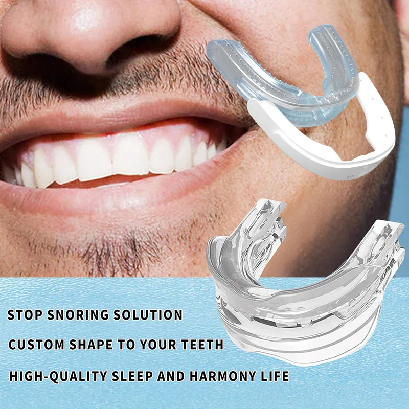 Anti Snoring Man And Apnea Device Bruxism Mouth Guard Teeth Bruxism
