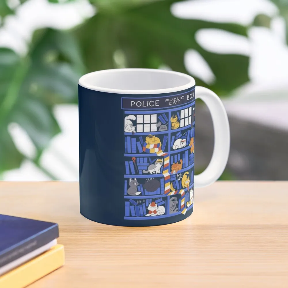 

Library Box Who Coffee Mug Mixer Mug