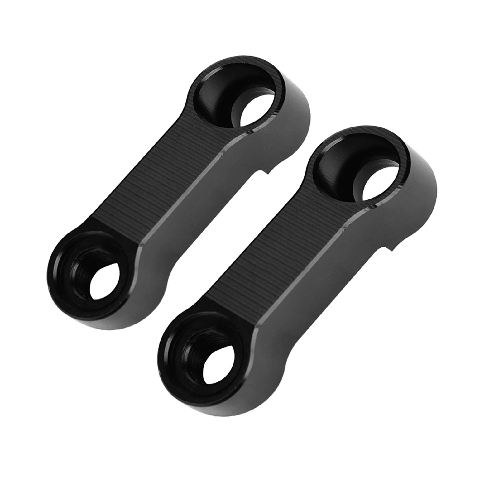Motorcycle M10/M8 Rearview Mirrors Extension Adapter Aluminum Alloy Base Screw Bracket 2Pcs motorcycle mirror