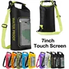 2L Swimming PVC Pack Dry Bag Touch Screen Outdoor Waterproof Shoulder Kayak Bags Trekking Drifting Rafting Surfing Boating Bag 1