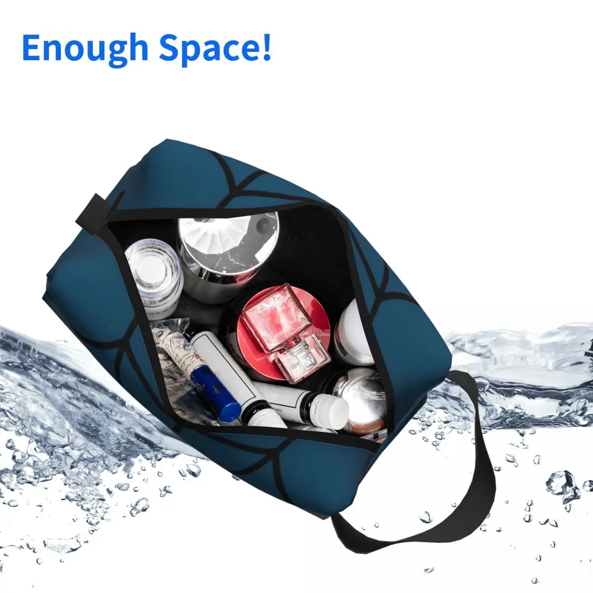 Custom Kawaii Spider Man Hanging Upside Down Makeup Bag for Women Travel Cosmetic Organizer Cute Spiderman Storage Toiletry Bags 5