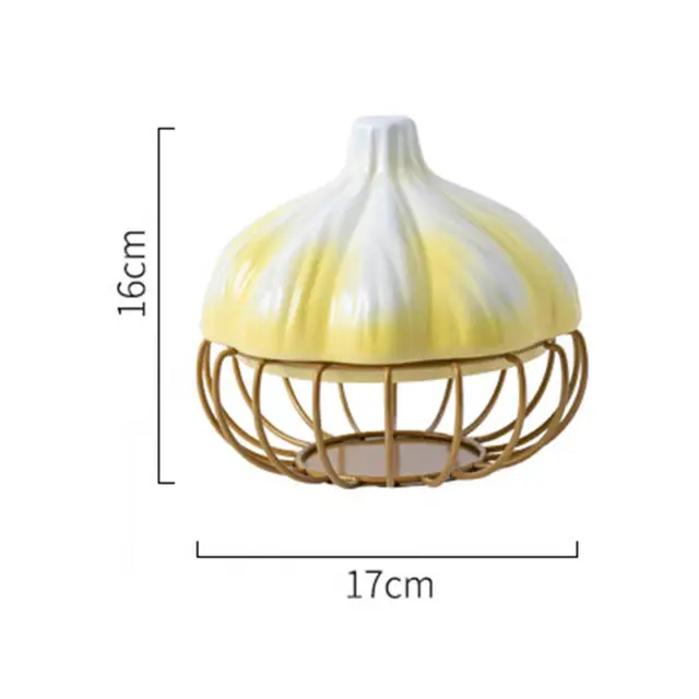 Lelktori Hagyma Alakú Fokhagymás Kosár Újrafelhasználható Nagy Kapacitású Tyúk Kacsa Tojás Konyhai Kellékek - Image 6