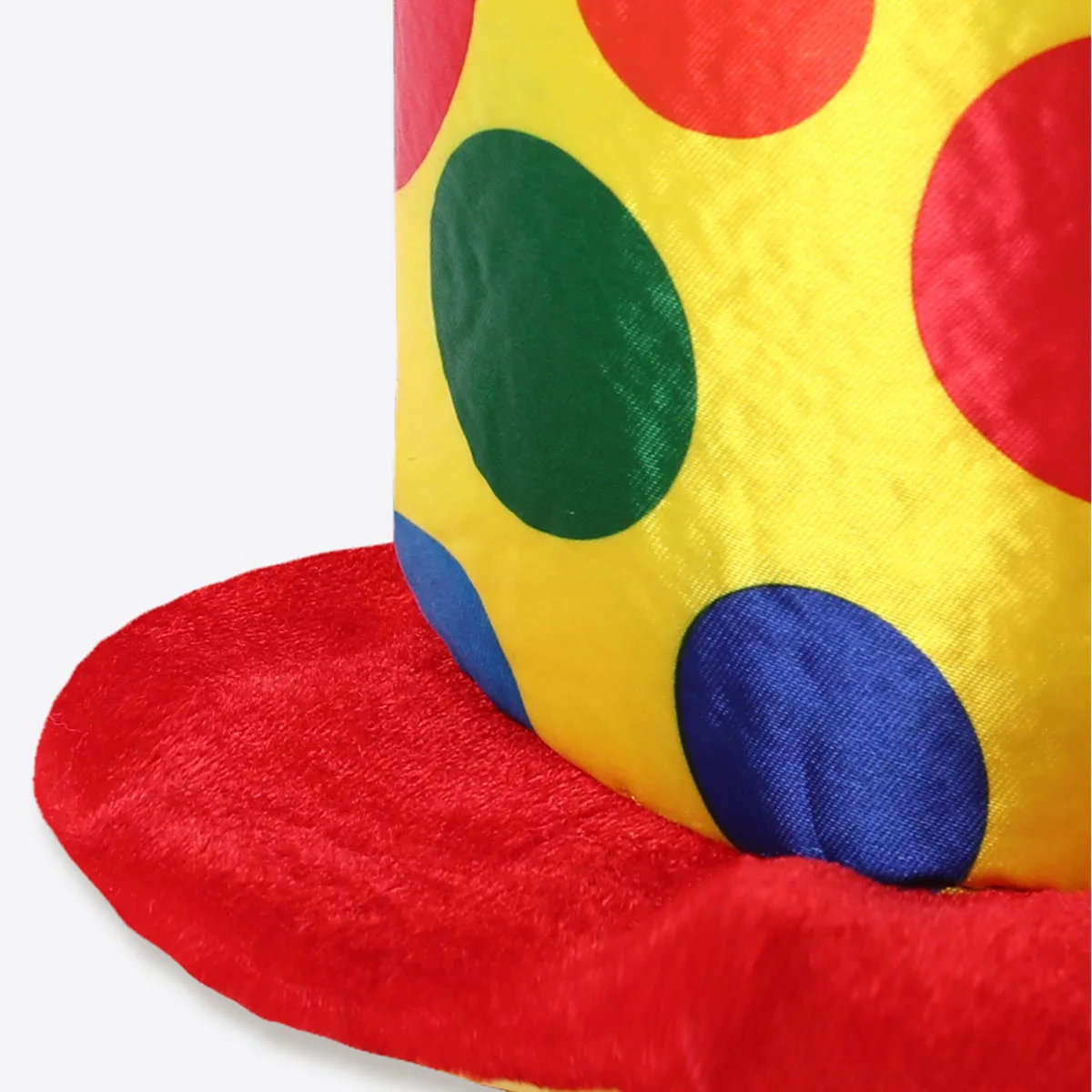Kids Clown Costume Set – Hat, Bow Tie, Neck Tie & Foam Nose For Dress Up & Parties