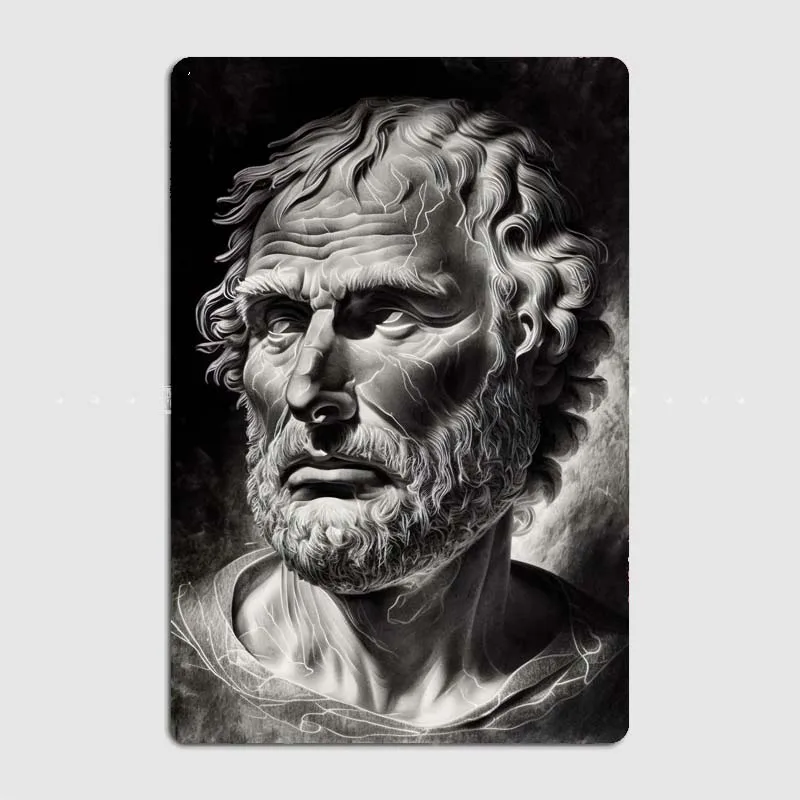 

Stoicism, Классическая европейская модная Настенная Искусство, табличка для художественной галереи, художественный коридор и класс
