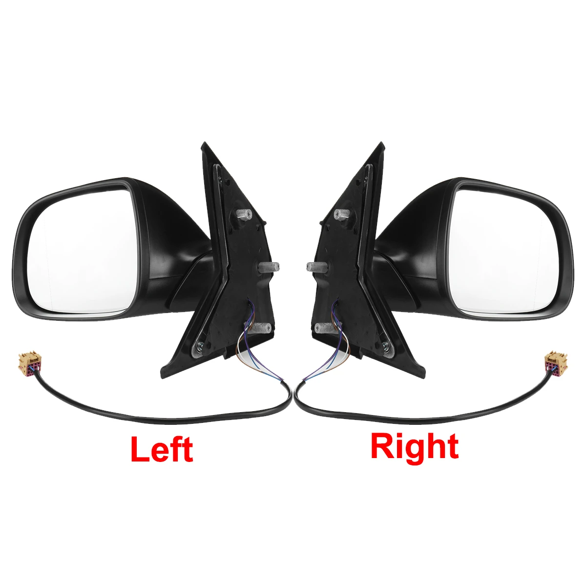 Espejo lateral coche, retrovisor izquierdo + derecho para Volkswagen Transporter T5 2009 2015| | AliExpress