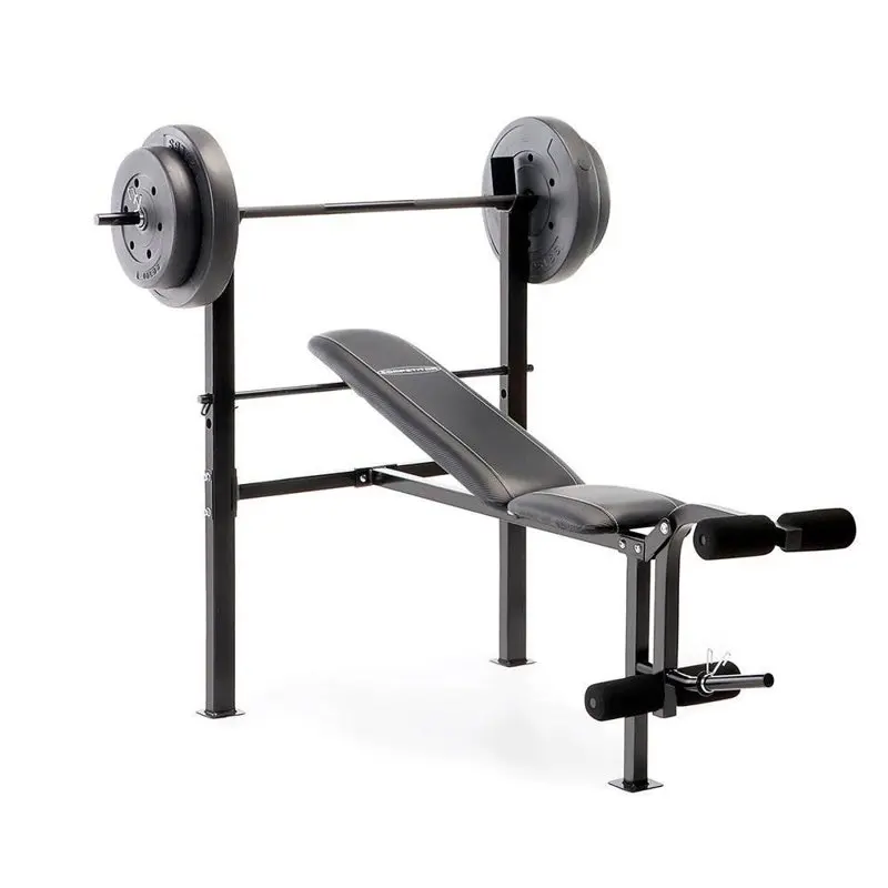 

Pro CB-20111 Standard Adjustable Weight Bench with 80 lbs Weight Set