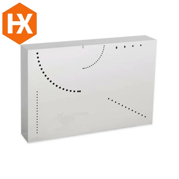 

Phased Array Test Block Type B Industrial Non-destructive Testing Ultrasonic Weld Test Stainless/Carbon Steel/Aluminum