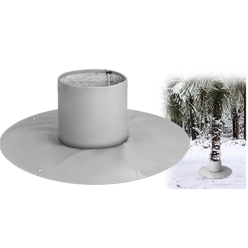 Palm Tree Root Protectors,3 Layers Tree Root Freeze Protectors With Ground Nails,Winter Frost Covers Outdoor-Y78A