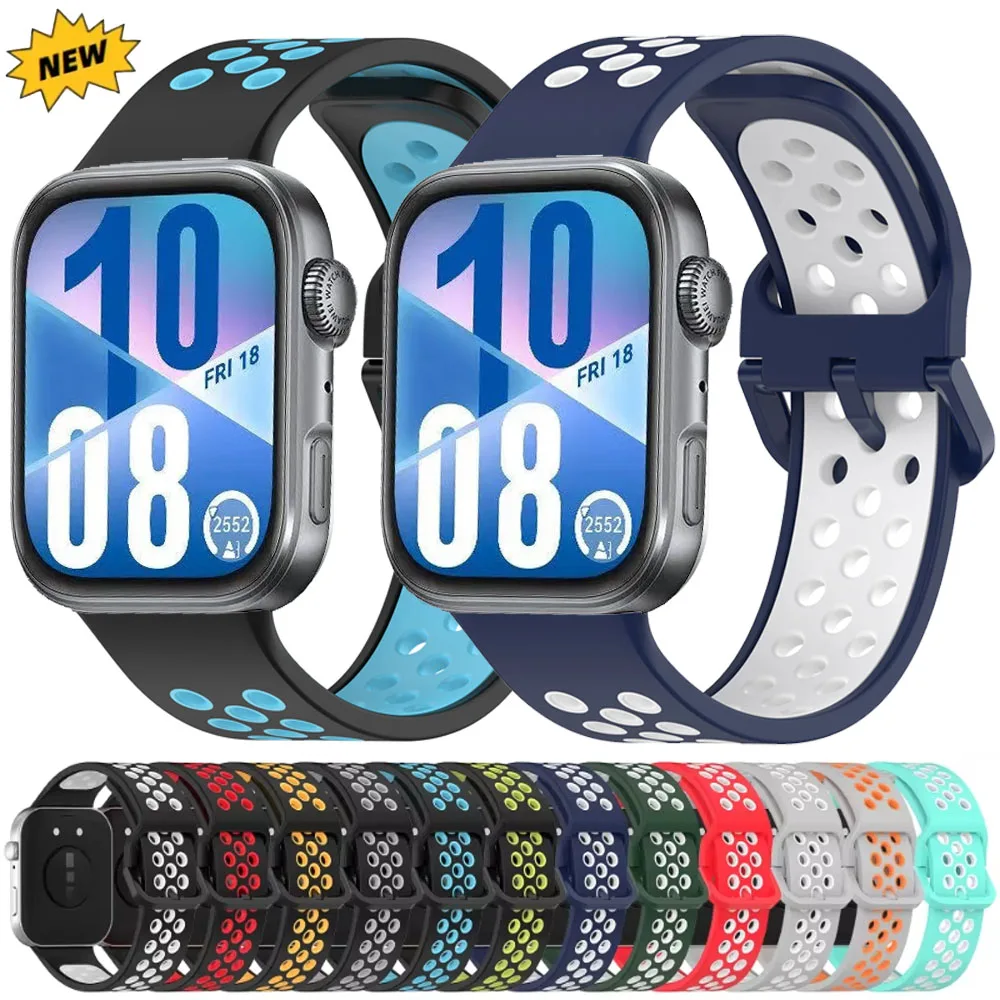 Breathable Sports Soft Silicone Strap – Premium Wristband Accessory