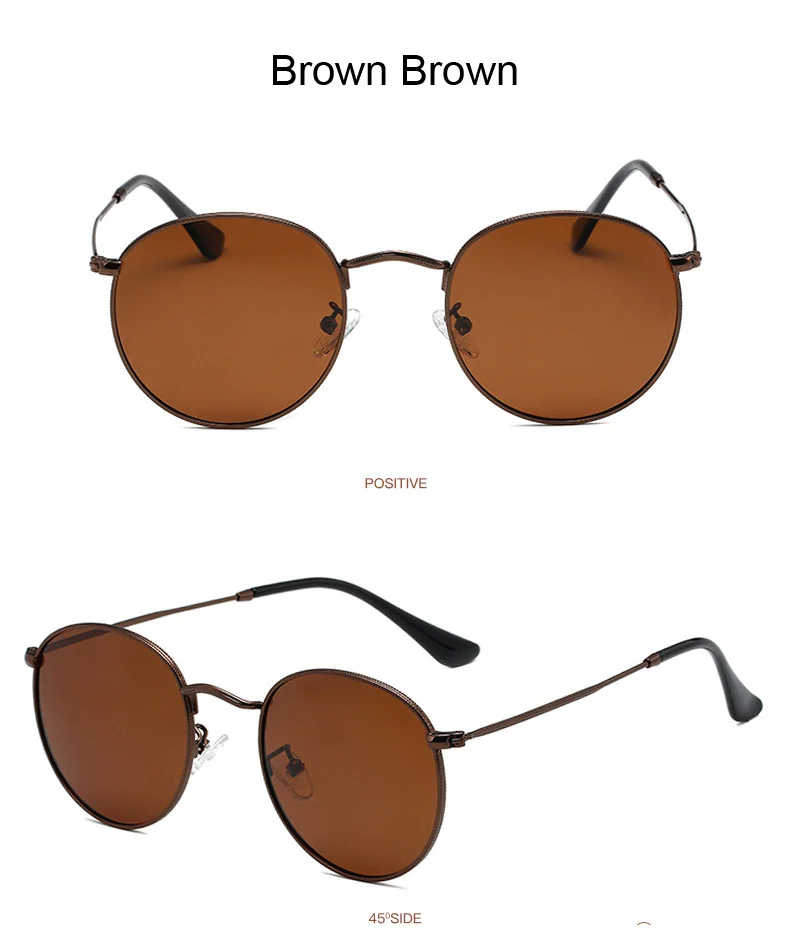 Classic Polarized Sunglasses For Men Retro Vintage Designer Style_voghion.com