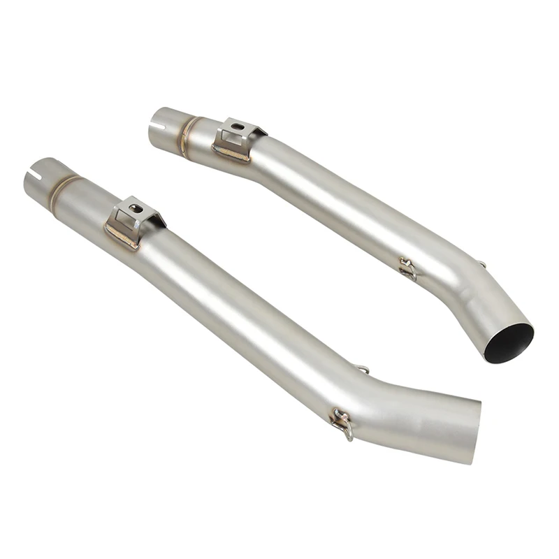 Slip On For SUZUKI VSTROM V-STROM 1000 DL1000 2002 - 2013 Motorcycle Exhaust Middle Link Pipe Modify Connect Left Right Muffler - Image 5