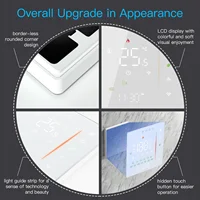 Thermostat WiFi Wireless Room Temperature Controller of Water/Electric Floor Heating Gas Boiler Humidity Tuya Work with Alexa - Image 2