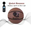 Mute Bouncing Basketball Ball Standard Size 7 Indoor Dribble Practice Silent Basketball Bounce Quietly Soft Foam Ball No Noises 4