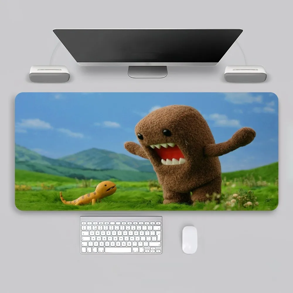 Cute Domo-kun Cartoon Mouse Pad Game Office Large PC Keyboard Rubber Big Computer Laptop Table Desk 2