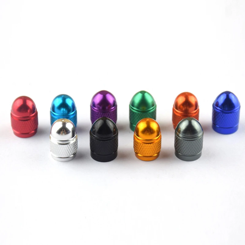 Lot De 4 Bouchons De Valve 2 En 1 Pour Vélo Presta Sans